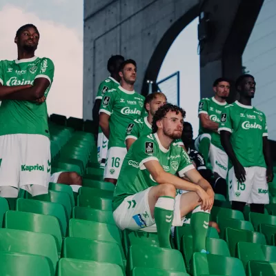 Soir de photo officielle pour Verts et Vertes !