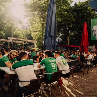 Venez encourager les Verts dans l'un de nos bars partenaires !