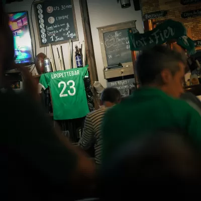 Encouragez les Verts dans nos bars partenaires
