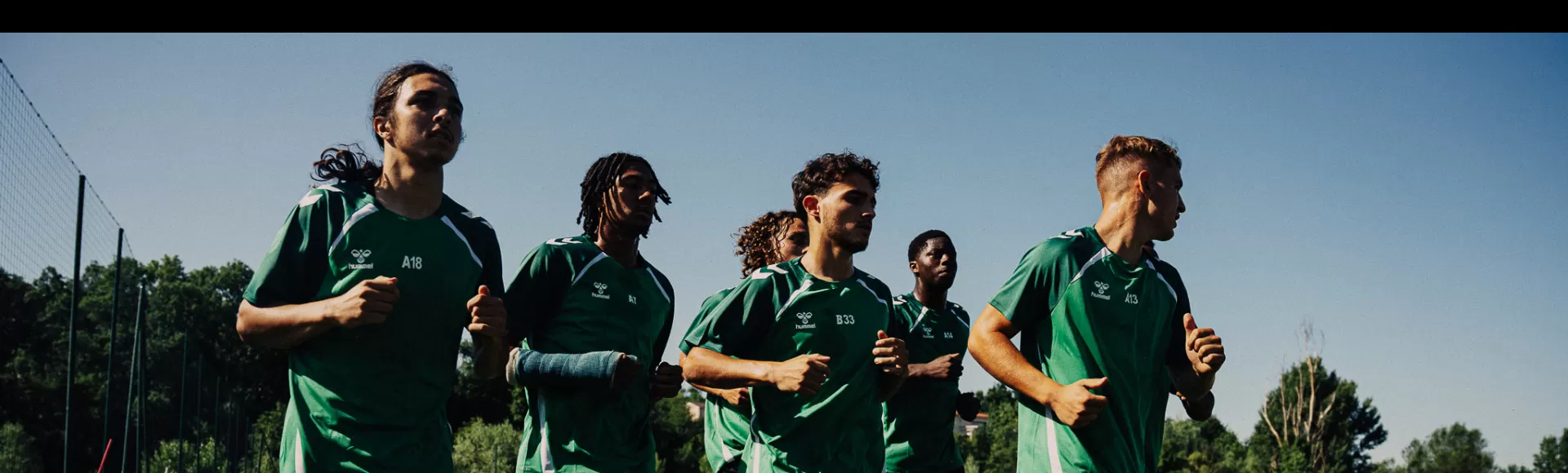 L'entraînement du groupe réserve du mardi 1 juillet
