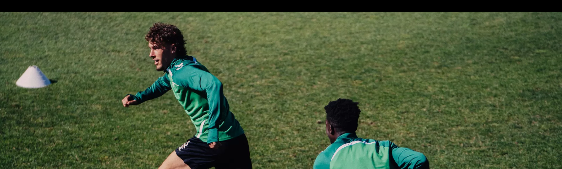 The training session on Thursday, 10th