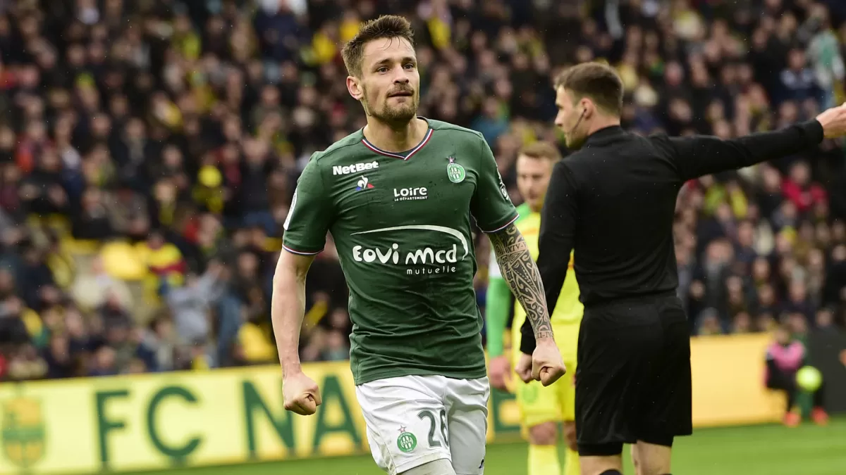Maillot Domicile saint etienne Mathieu DEBUCHY Maillot Domicile saint etienne Mathieu DEBUCHY