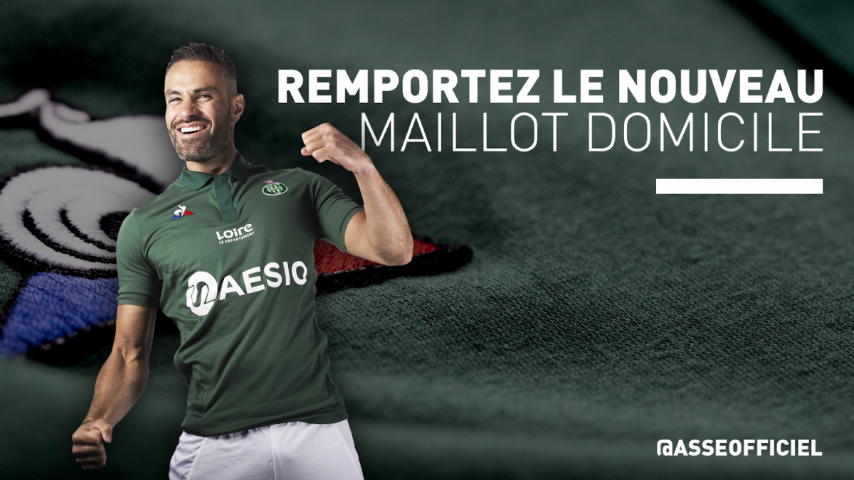 Maillot Domicile saint etienne Timothée KOLODZIEJCZAK Maillot Domicile saint etienne Timothée KOLODZIEJCZAK