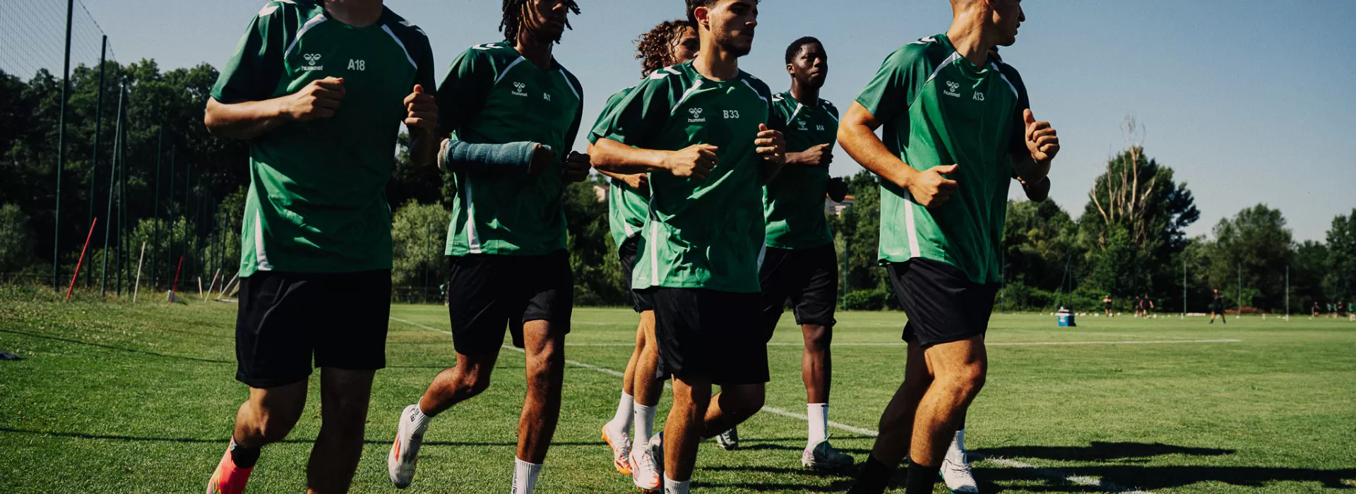La reprise de l'entraînement du groupe Réserve !