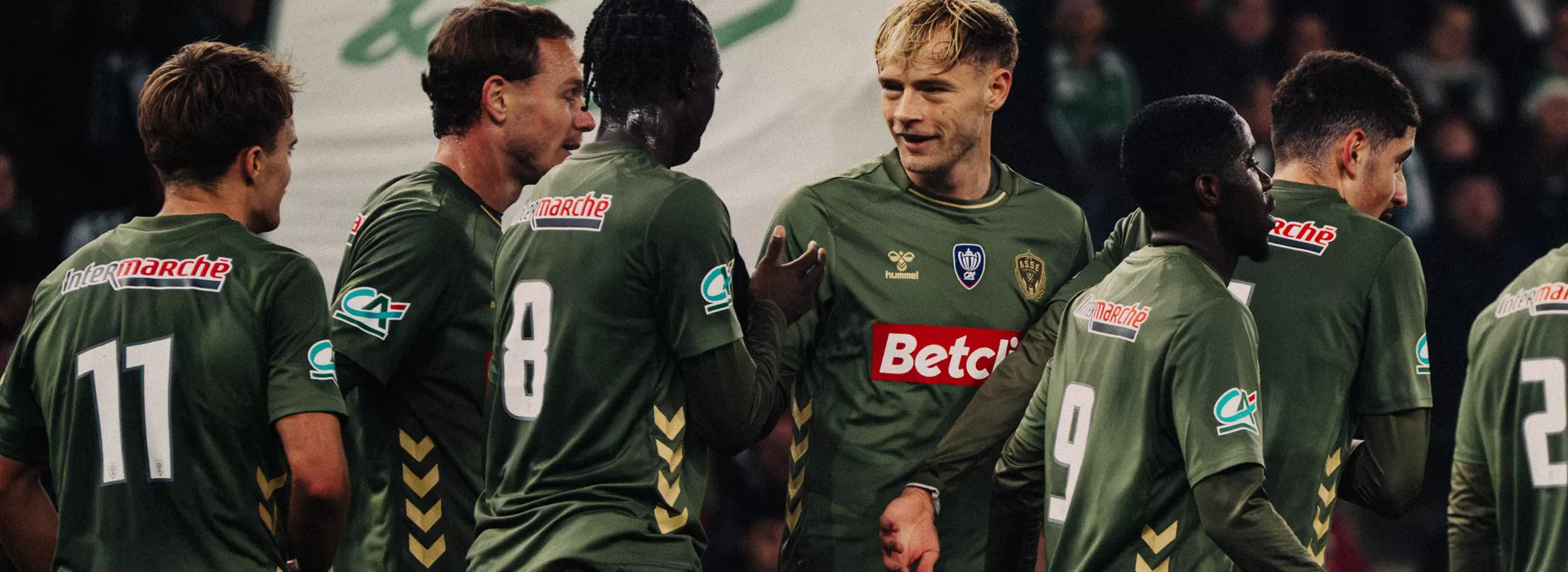 Les Verts iront à Nice en 32es !