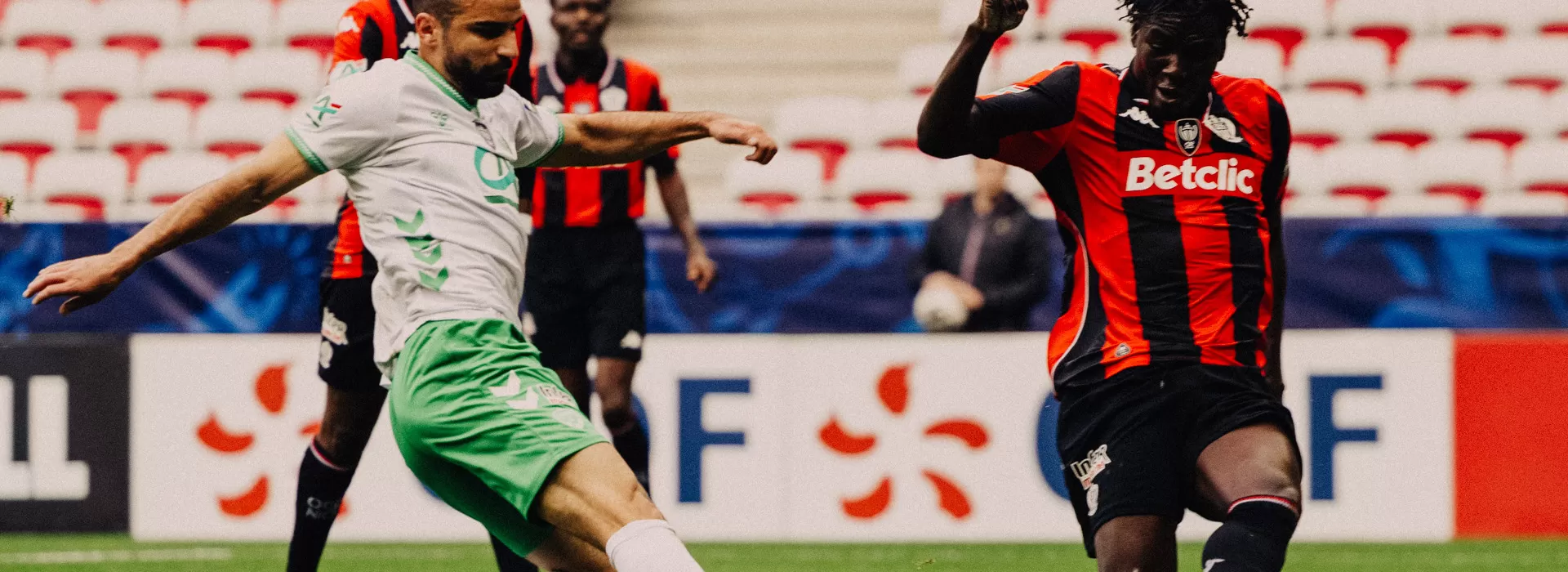 Les Verts quittent la Coupe de France