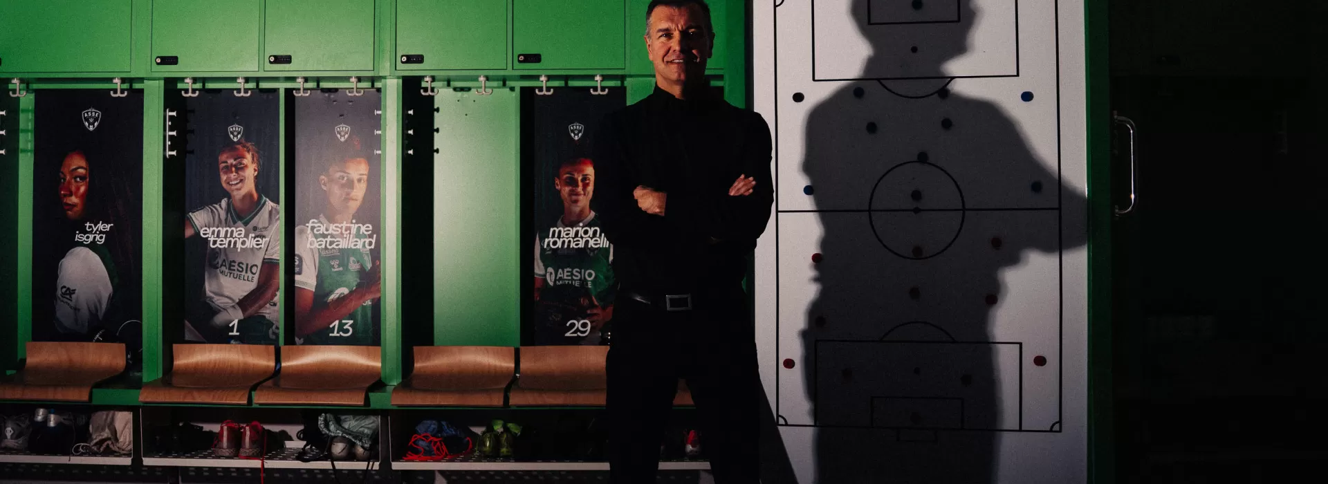 Yannick Chandioux, nouvel entra&icirc;neur des Vertes 