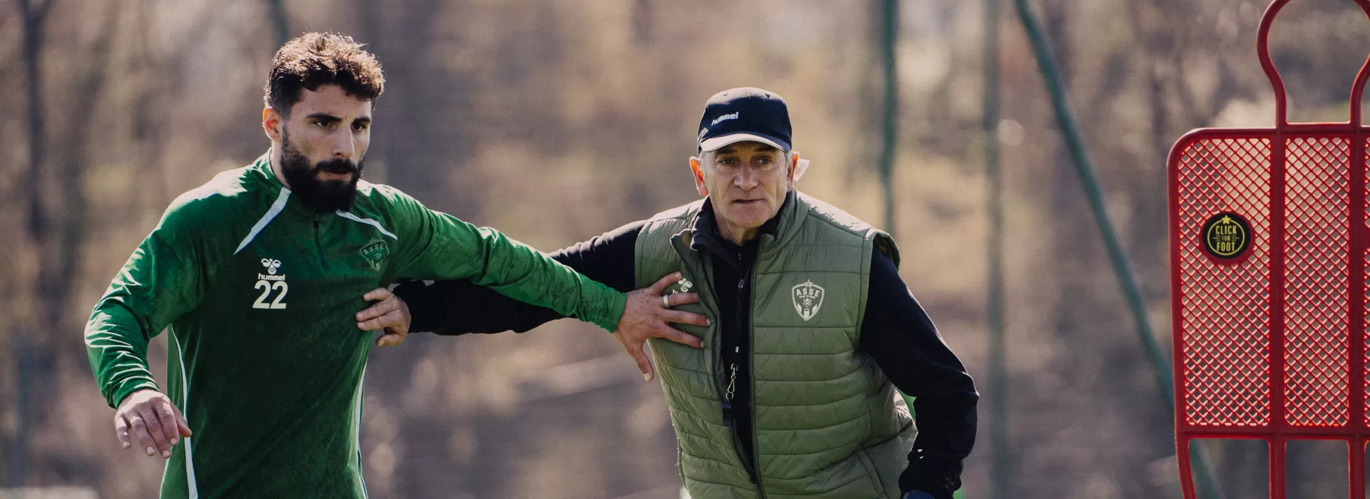 Les 18 Verts pour le d&eacute;placement &agrave; Bastia