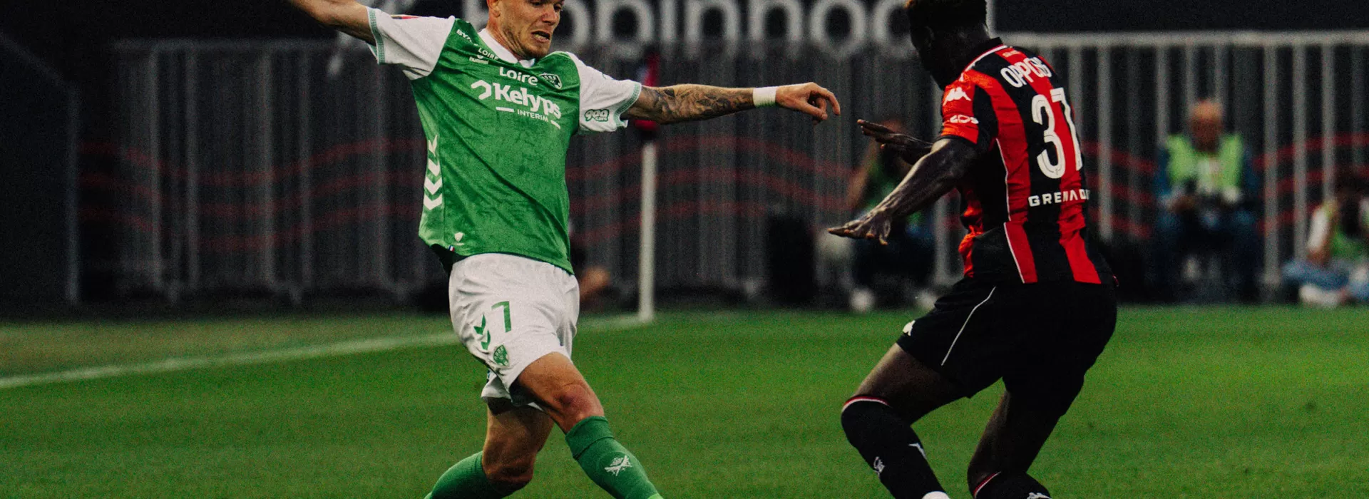 Battus &agrave; Nice, les Verts restent en Ligue 2