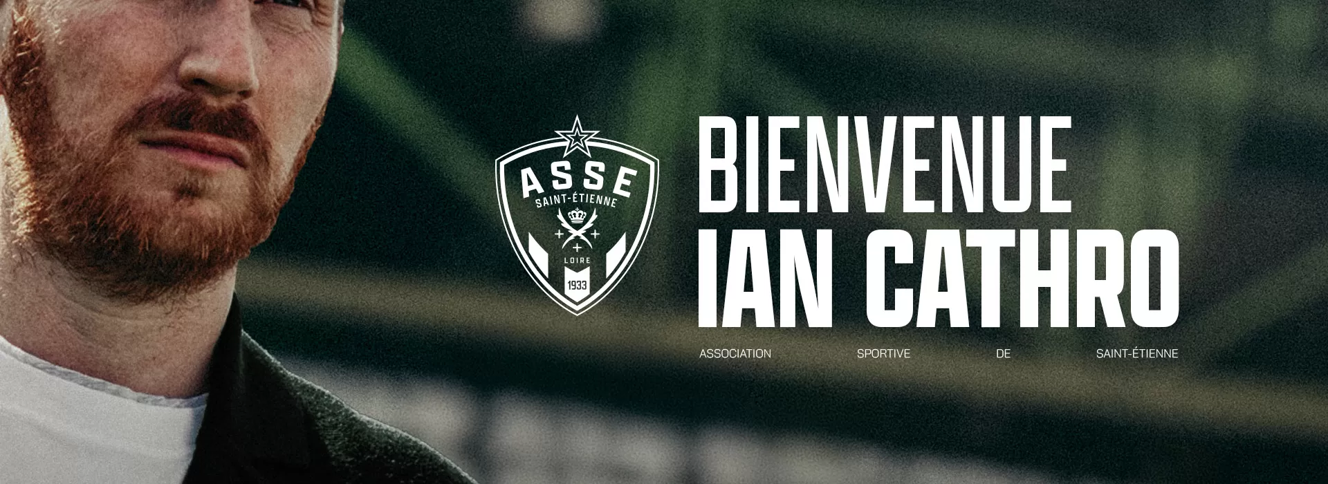 Ian Cathro, nouvel entra&icirc;neur de l'AS Saint-&Eacute;tienne