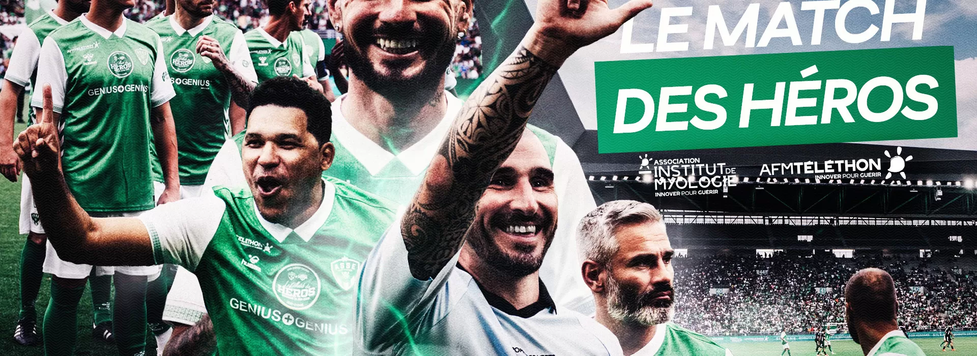 Quand les L&Eacute;GENDES DES VERTS affrontent la TEAM DES H&Eacute;ROS  💚
