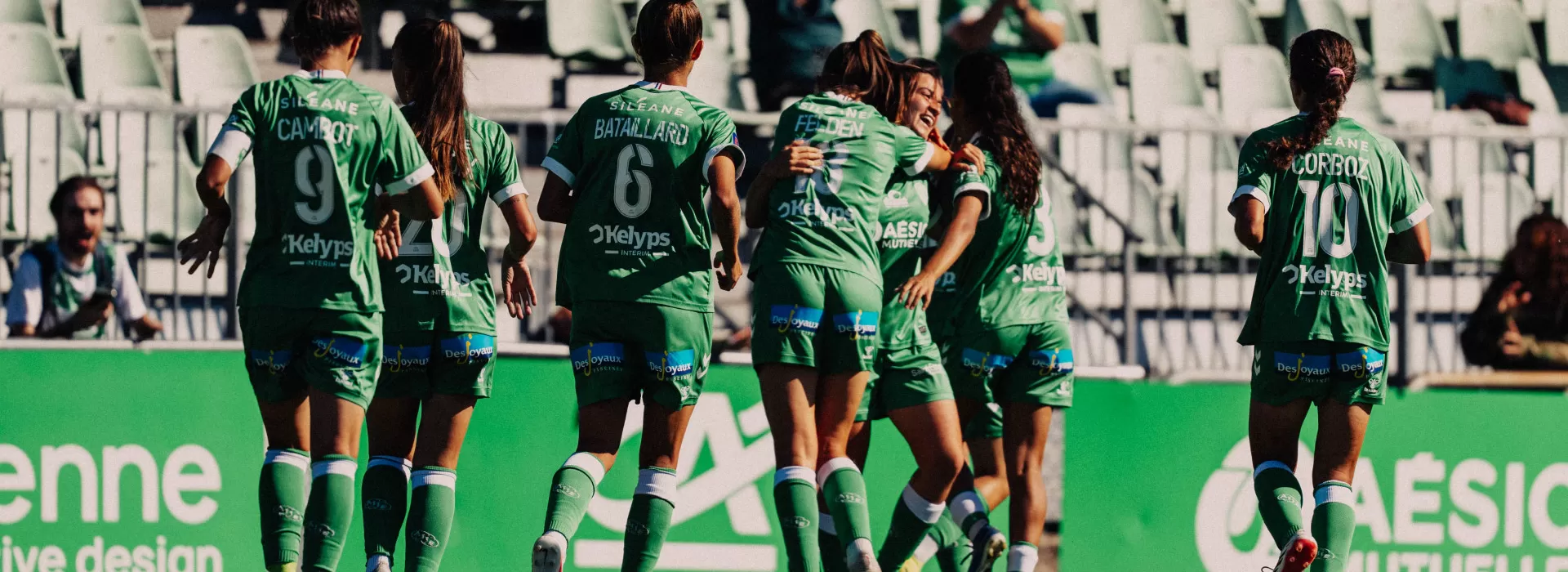 Les Vertes s'imposent face &agrave; Nantes !
