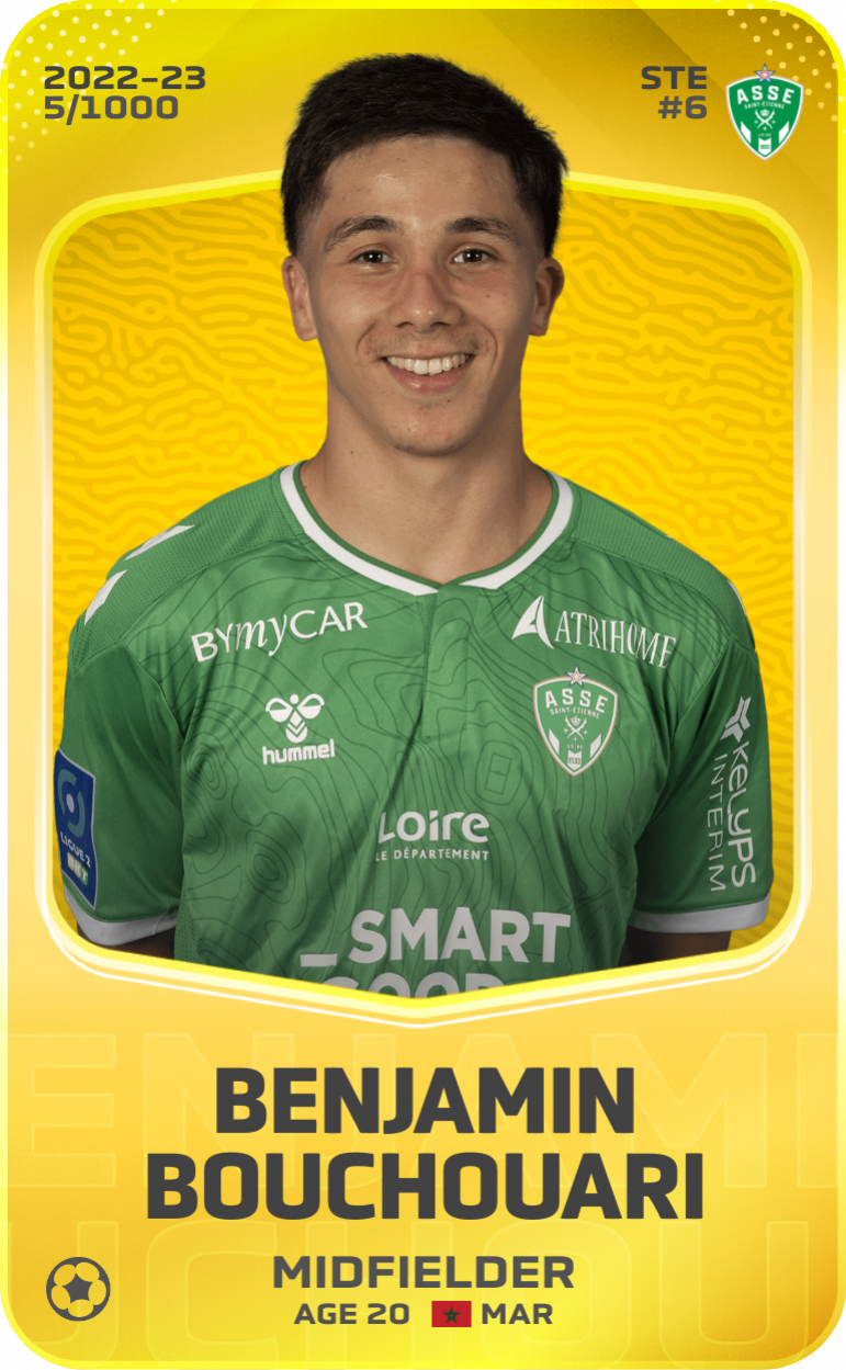 Carte Sorare de Bouchouari