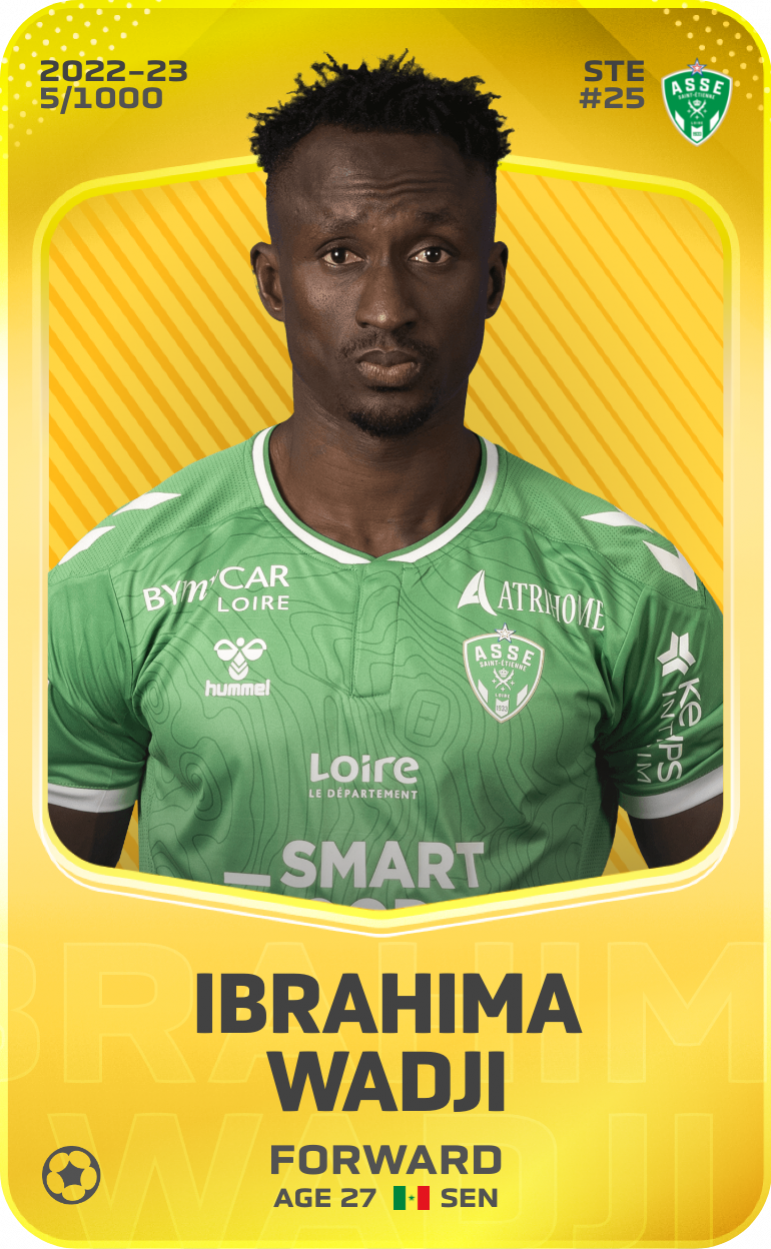 Carte Sorare de Wadji